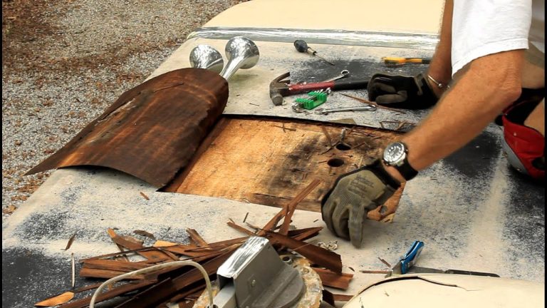 How to Repair Soft Spot Rv Roof
