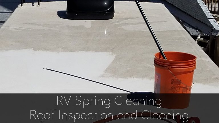 How to Wash Rv Roof
