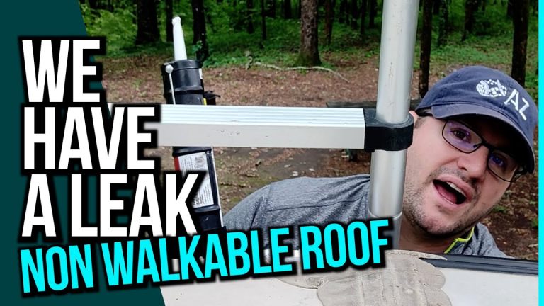 How to Work on a Non Walkable Rv Roof